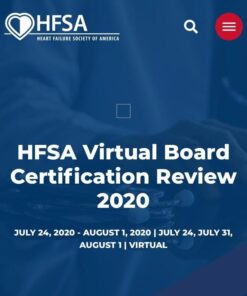 HFSA Virtual Board Certification Review 2020