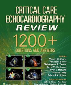 Critical Care Echocardiography Review PDF only