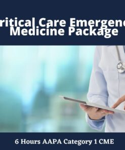 Critical Care Emergency Medicine Package