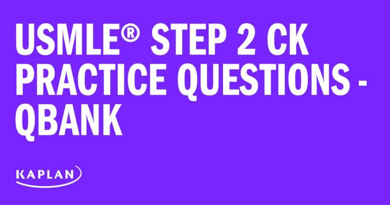 Kaplan Step 2 CK Qbank – Updated March 2022 (Organ-wise PDF) – MeduStudy