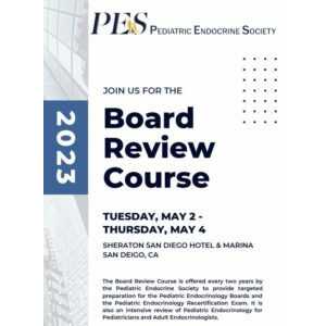 Pediatric Endocrine Society Board Review Course 2023 – PES (Videos)