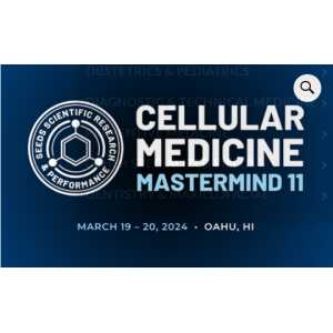 SSRP Cellular Medicine Mastermind 11 Microbiome 2.0 2024