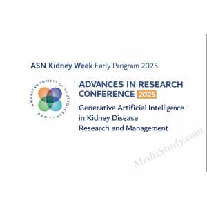 ASN Kidney Week Early Programs 2025 - Advances in Research Conference 2025 Generative Artificial Intelligence in Kidney Disease Research and Management
