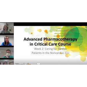 SCCM Advanced Pharmacotherapy in Critical Care Course 2022