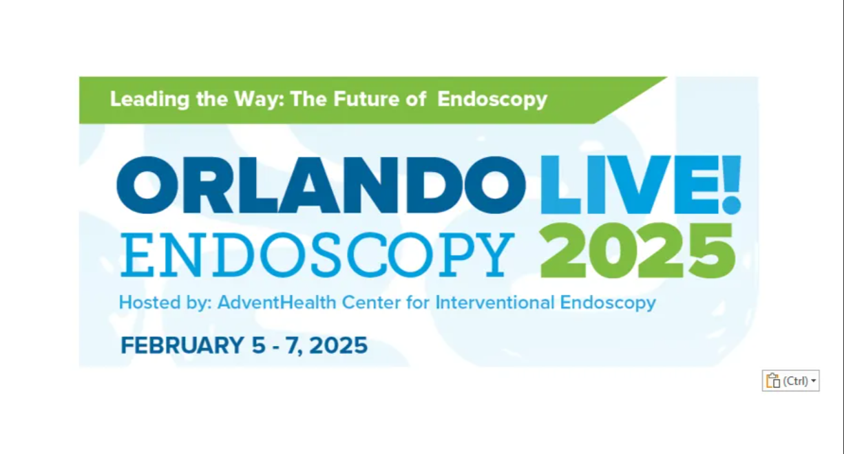 AdventHealth Orlando Live Endoscopy 2025