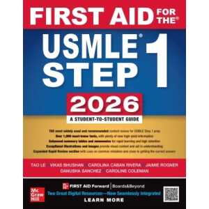 First Aid for the USMLE Step 1 2026, 36th Edition (Original PDF from Publisher)