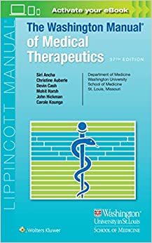 The Washington Manual of Medical Therapeutics, 37th Edition (EPUB3+PDF)