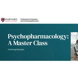 Harvard Psychopharmacology A Master Class 2026