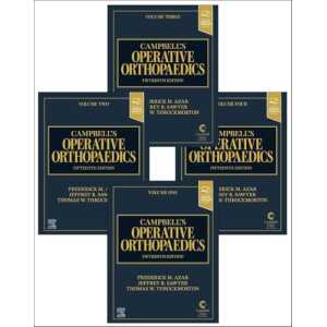 Campbell’s Operative Orthopaedics, 4-Volume Set, 15th edition (PDF)