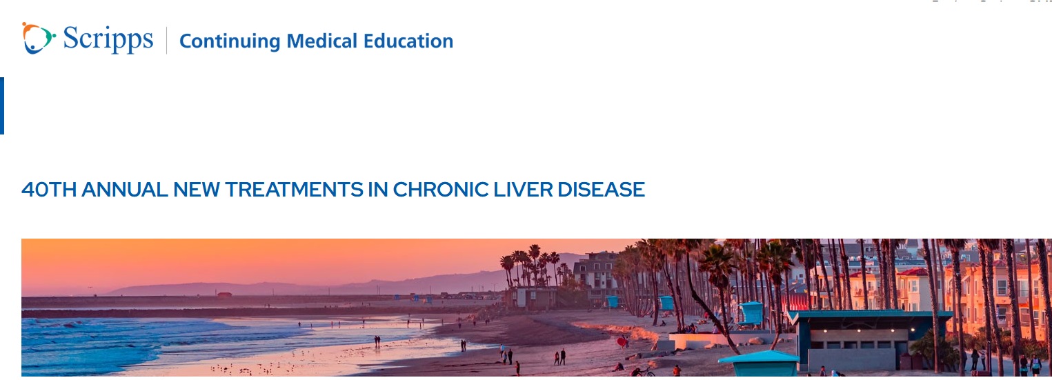 Scripps 40th New Treatments in Chronic Liver Disease 2026