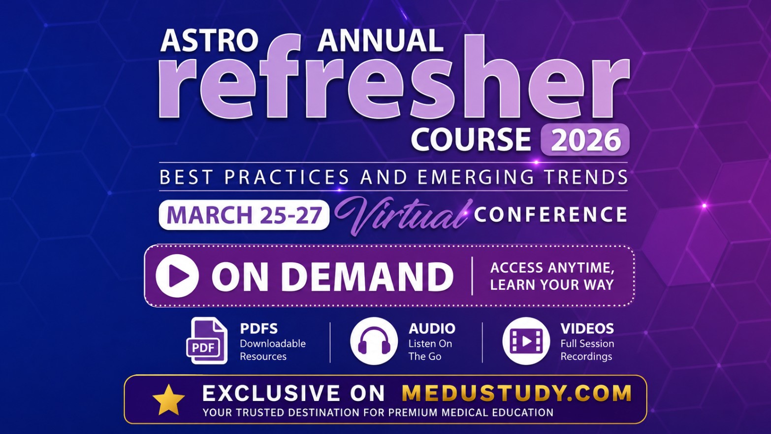 ASTRO Annual Refresher 2026