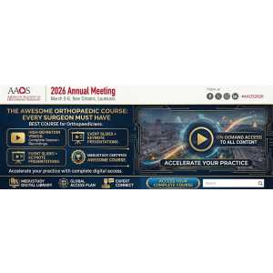 AAOS Annual Meeting On Demand 2026
