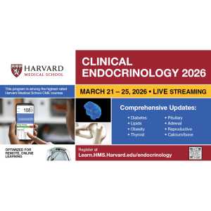 Harvard Clinical Endocrinology 2026 (Videos + PDFs)