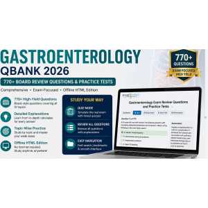 Gastroenterology Exam Review Questions and Practice Tests