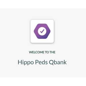 Hippo Peds Board Review Qbank 2026